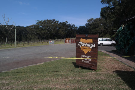 Golf course in the countryside of Queensland, Australia. The golf course is a major tourist attraction.の写真素材