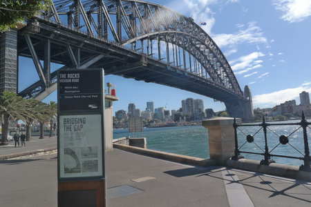 Sydney Harbor Bridge.の写真素材