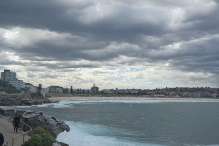 View of the beach of Calella, Cadiz, Andalusia