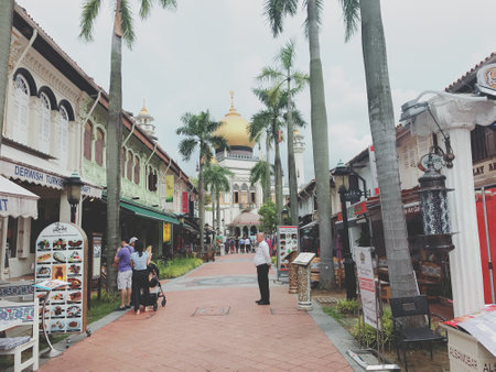 Unidentified people visit KUALA LUMPUR, MALAYSIAの写真素材