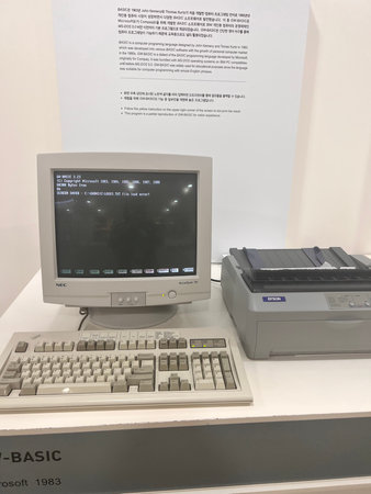 Photo of Apple Computers at the 30th Bangkok International Motor Expo 2015.
