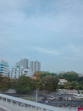 View of Bangkok city.