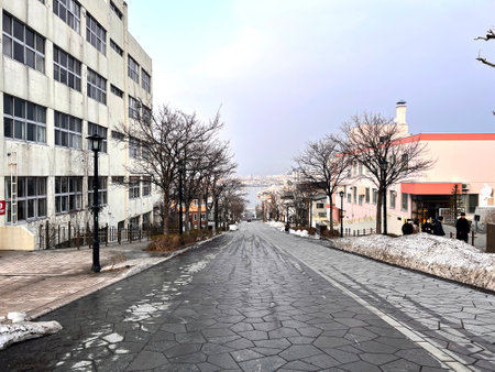 Street in Tbilisi, Georgiaの写真素材