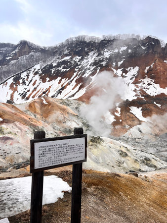 Hveravellir geothermal area, Iceland, Europeの写真素材