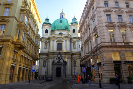St. Stephen's Church in Vienna, Austriaの写真素材
