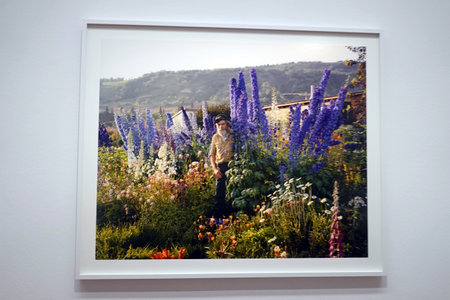 Piece of art at the 11th edition of the annual Contemporary Istanbul artshow held in Lutfi Kirdar Convention Center, Istanbulの写真素材