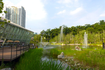 The Royal Botanic Gardens in Bangkok, Thailand.