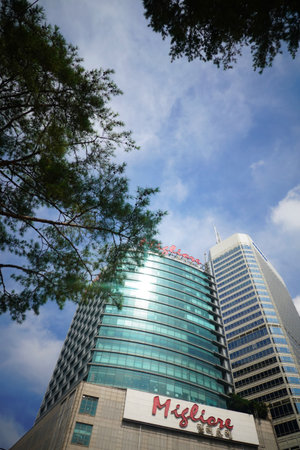 Moscow International Business Centerの写真素材