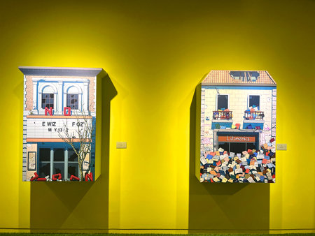 Piece of art at the Expo, universal exposition on the theme of food in Milan