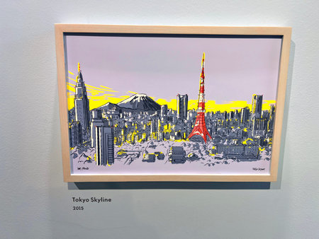 Piece of art at the 11th edition of the annual Contemporary Istanbul artshow held in Lutfi Kirdar...
