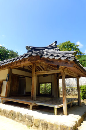 Korean traditional house in south korea,Suwon\\"\"\""の写真素材