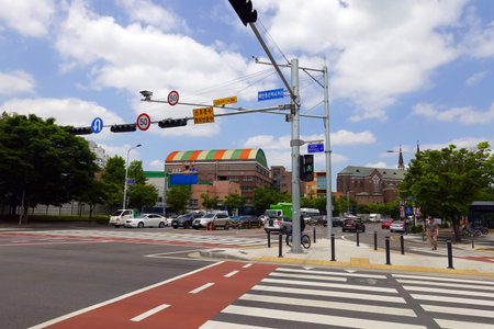 Philadelphia street view in Philadelphia, Pennsylvania. Philadelphia is the third most populous city...