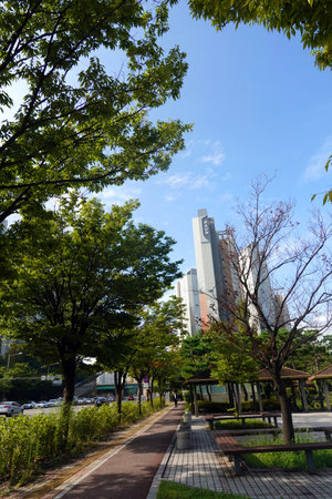 Hangzhou urban landscapeの写真素材