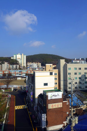 View of Seoul cityの写真素材