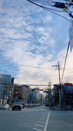 Chiangmai city viewの写真素材