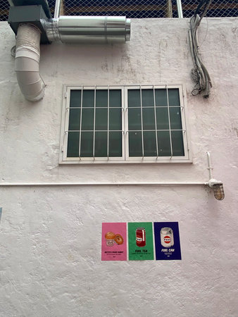 View of a window in Bangkok