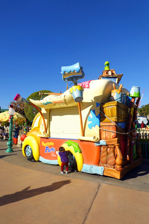 Universal Studios Japan (USJ). According to 2014 Theme Index Global Attraction Attendance Report, USJ is ranked fifth among the top 25 amusement parks worldwide.の写真素材