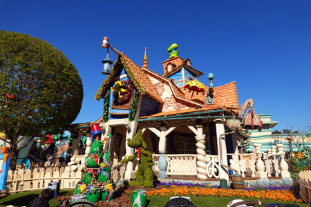 The theme park attractions based on the film industry in Bangkok, Thailand.の写真素材