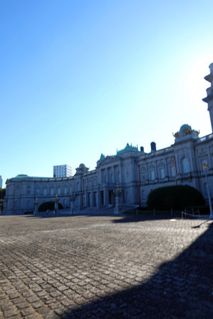 View of the main square in Hamburg.の写真素材