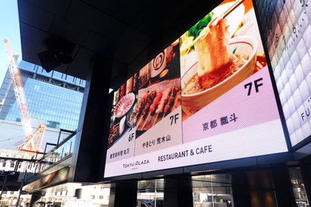 Akihabara is a major shopping district in Tokyo, Japan.