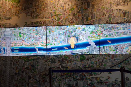 Piece of art at Expo, universal exposition on the theme of food in Milan.