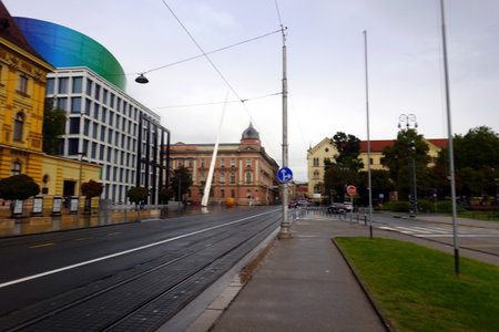 Street view of Berlin.の写真素材