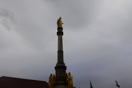 Sculpture, architecture and symbols of Buddhism, Thailand, South East Asiaのeditorial素材