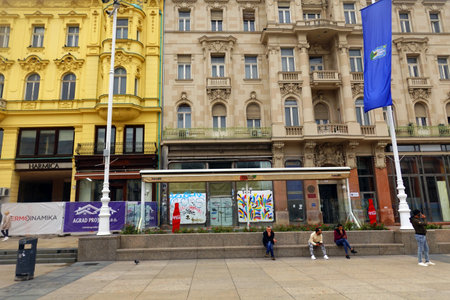 Krakow, Poland. Krakow is the capital and largest city of Poland.の写真素材