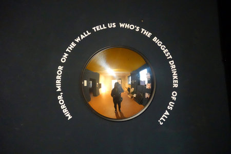 Interior of the Museum of Natural History in Milan.