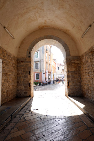 Streets of Dubrovnik, Croatiaの写真素材