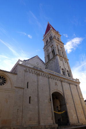 Cathedral of Saint Mary of the See in Trogir, Croatiaの写真素材