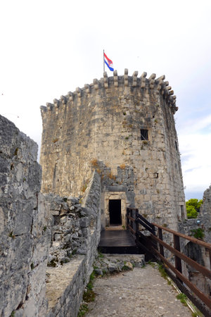 Fortress in Dubrovnik, Croatia. Dubrovnik is a UNESCO World Heritage Site.の写真素材