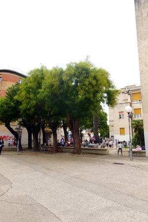 Street view of the city