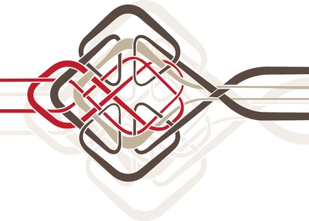 celtic knot background  Easy recolorのイラスト素材