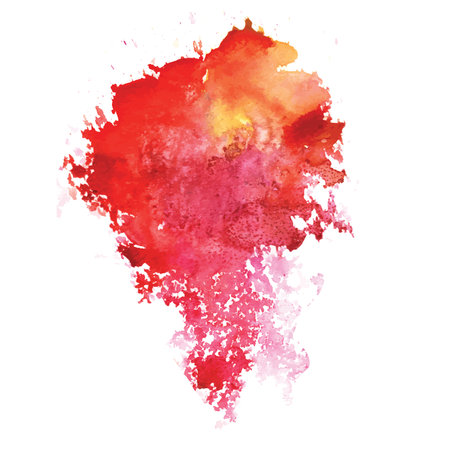 Abstract artistic vector watercolor design elementのイラスト素材