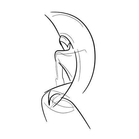 Samba Dancer Line workのイラスト素材
