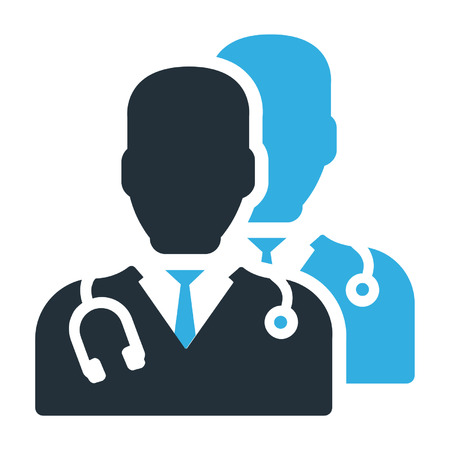 Male Doctors vector illustrationのイラスト素材