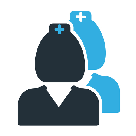 Nurses   vector illustrationのイラスト素材