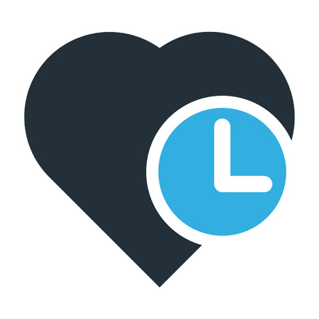 Heart vector illustrationのイラスト素材