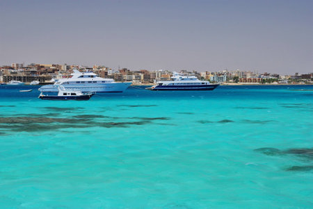 motor yachtsの写真素材