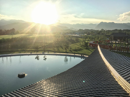 Hinoki land is a new castle for travel in Chaiprakarn, Chiang Mai, Thailand.