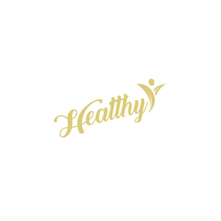 Vegetarian and vegan symbol. Healthy organic lifestyle. Diagonal lettering. Beige vector icon.のイラスト素材