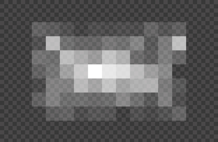 Blured grey squares censorship background. Censored picture vector illustration. Nudity prohibition isolated backdrop.のイラスト素材