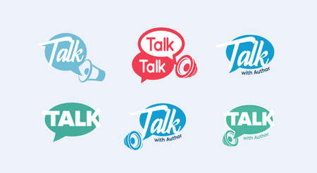 Chat talk speak icon, communication consulting logo, answer dialogue messaging sign, consult support message symbol.のイラスト素材