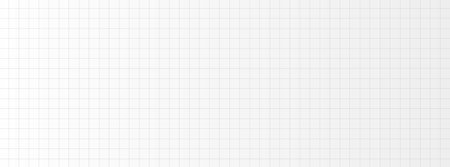 White grid paper background, clean squared lines, subtle math notebook texture for reports, school projects, presentations, web templates. Grid backgrounds design. Vector illustrationのイラスト素材