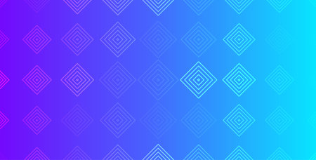 Gradient backgrounds with neon diamond patterns for web, app, presentation, social media design. Colorful abstract backgrounds, tech branding layout. Vector illustrationのイラスト素材