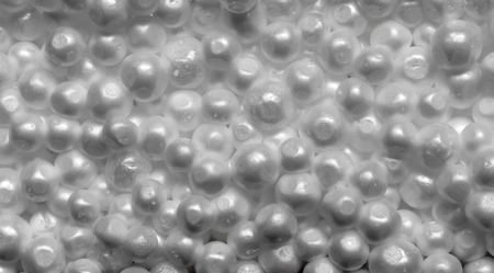 white foam close-up, texture rift shape circleの写真素材