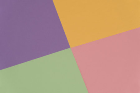 four color textured tile backgroundの写真素材