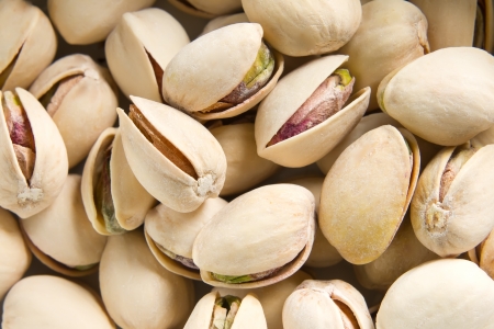 Pistachios backgroundの写真素材
