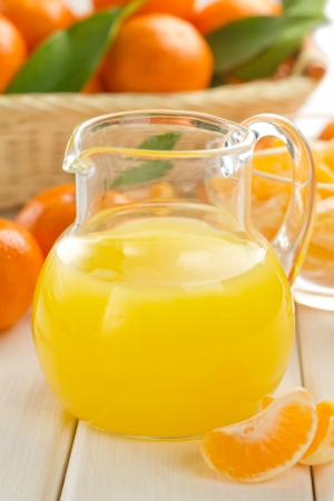 Tangerine juiceの写真素材